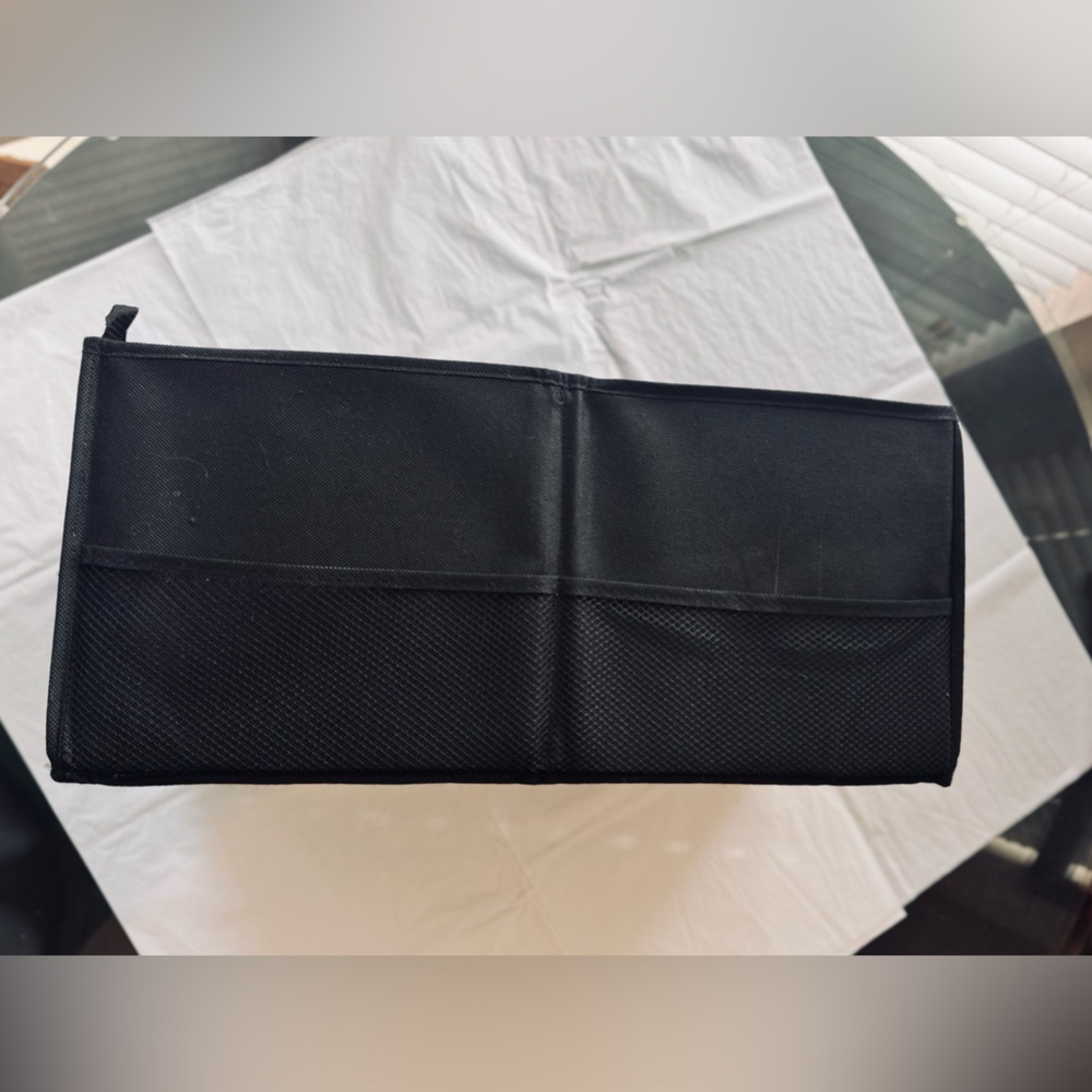 Fold Away Car Trunk Organizer, Black, 22" x 10" x 11", Non-Slip - Picture 8 of 16